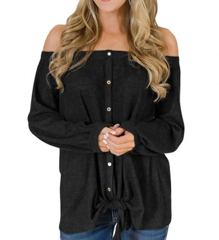 Lady Blouse & Top Women's Striped Off Shoulder Bell Sleeve Shirt Tie Knot Casual Blouses Tops A445
Lady Blouse & Top Women's Striped Off Shoulder Bell Sleeve Shirt Tie Knot Casual Blouses Tops A445