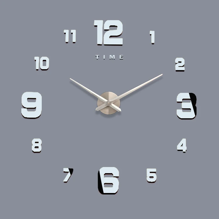 120CM clock 47inch sticker mirror digital large Acrylic wall clock DIY 3d wall clock sticker big 3d wall sticker
120CM clock 47inch sticker mirror digital large Acrylic wall clock DIY 3d wall clock sticker big 3d wall sticker