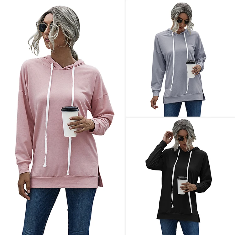 Women's fashion solid color loose casual long-sleeved hooded hoodies sweater women fall/winter pullover hoodie
Women's fashion solid color loose casual long-sleeved hooded hoodies sweater women fall/winter pullover hoodie