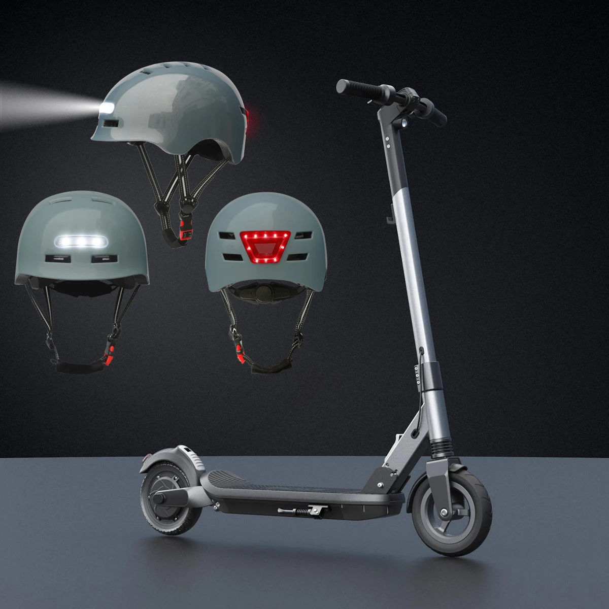 Factory Hot Sale Custom Safety sport protective Children Adult Led Head and rear led light Scooter Helmet for Helmet e-Bike, Glossy/matte,customized color
Factory Hot Sale Custom Safety sport protective Children Adult Led Head and rear led light Scooter Helmet for Helmet e-Bike, Glossy/matte,customized color
