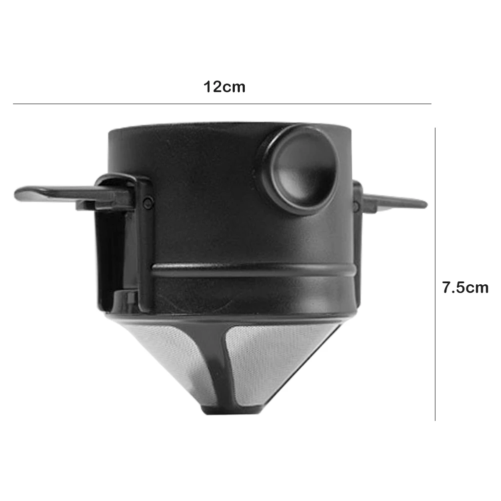 Everich Coffee Dripper Tea Cup Set Coffee Pot Coffeeware Reusable Coffee Filter, Black
Everich Coffee Dripper Tea Cup Set Coffee Pot Coffeeware Reusable Coffee Filter, Black
