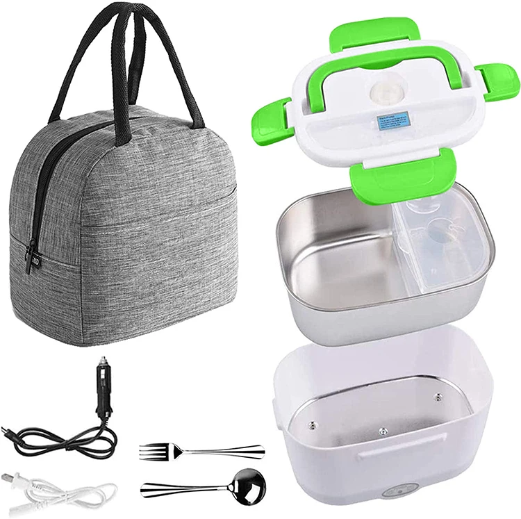 Eco friendly stainless steel inner heated electric food container school lunch box Electric, Pantone color
Eco friendly stainless steel inner heated electric food container school lunch box Electric, Pantone color
