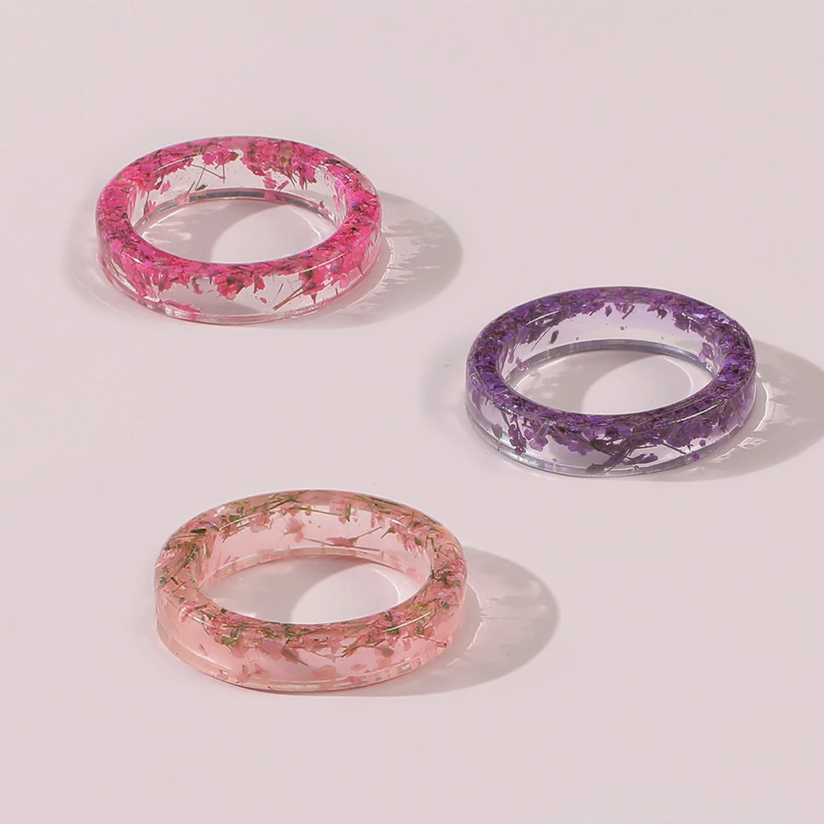 Pink purple dried flower blooming tulip resin acrylic light ring for girls 90s jewelry finger ring craft, Optional as picture,or customized
Pink purple dried flower blooming tulip resin acrylic light ring for girls 90s jewelry finger ring craft, Optional as picture,or customized