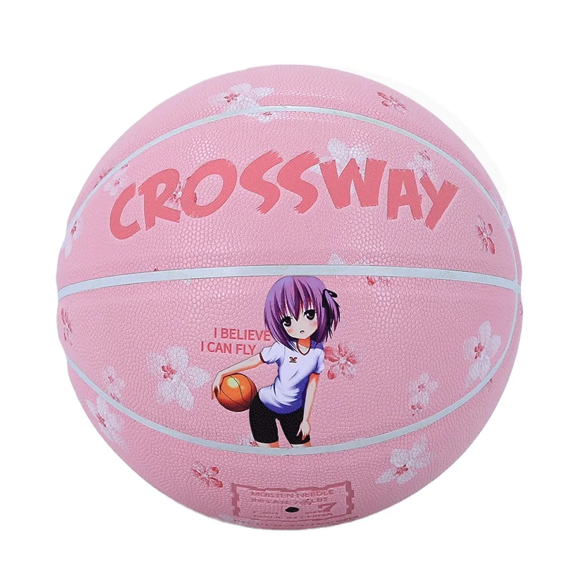 Highly durable 28.5 inch circumference size 6 PU leather pink basketball ball for women, Customize color
Highly durable 28.5 inch circumference size 6 PU leather pink basketball ball for women, Customize color