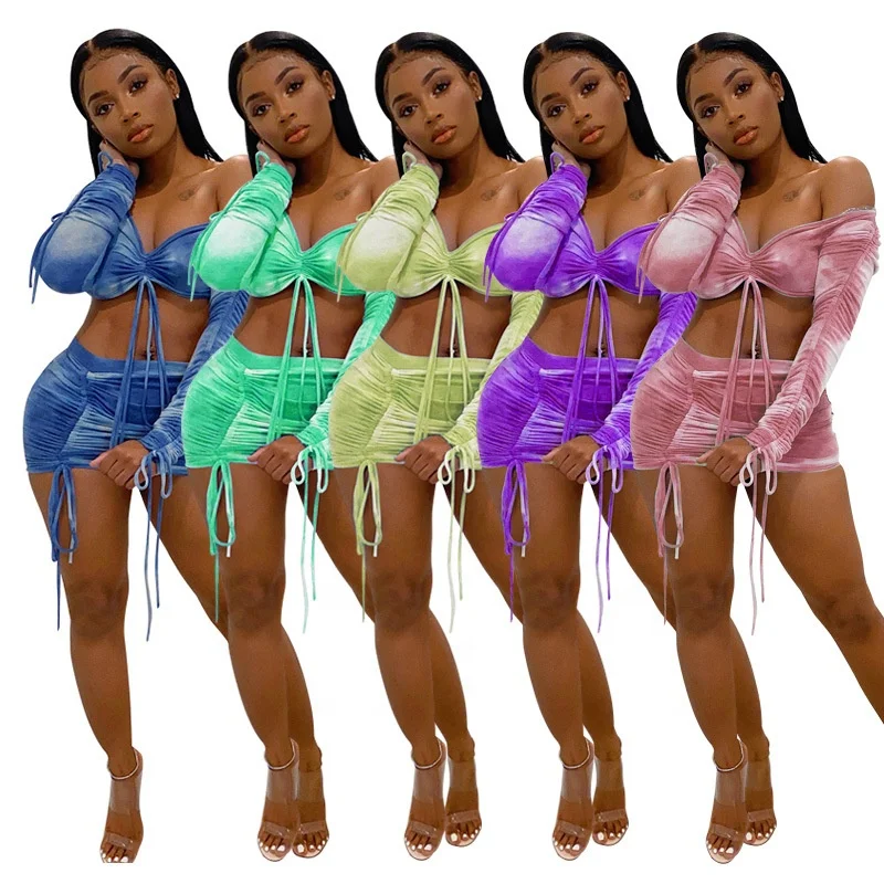 MT11-9639 Printing and dyeing suit skirt tube top short skirt European and American women's plus size two-piece suit
MT11-9639 Printing and dyeing suit skirt tube top short skirt European and American women's plus size two-piece suit