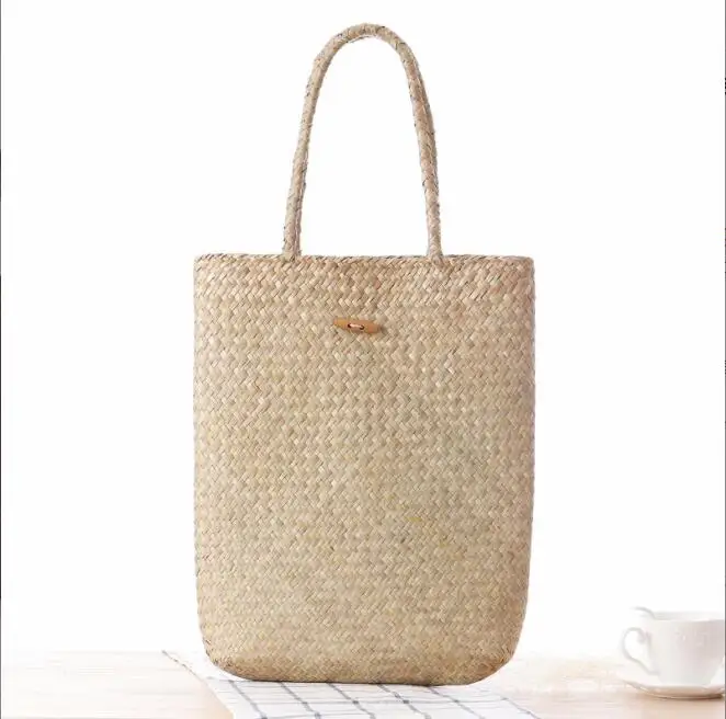 High Quality Women Bags Beach Straw Handbag Shopping Net Bag Mesh Rattan Bag Cotton Rope Net Handbag, Customized color
High Quality Women Bags Beach Straw Handbag Shopping Net Bag Mesh Rattan Bag Cotton Rope Net Handbag, Customized color