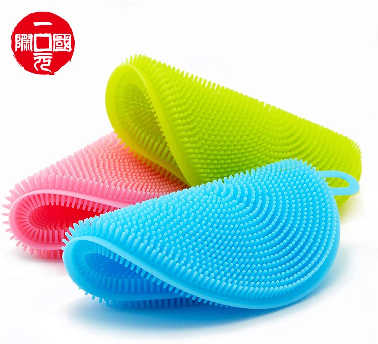 Best Kitchenware high quality Food Grade Silicone Dish Washing Sponge Cleaning brush
Best Kitchenware high quality Food Grade Silicone Dish Washing Sponge Cleaning brush