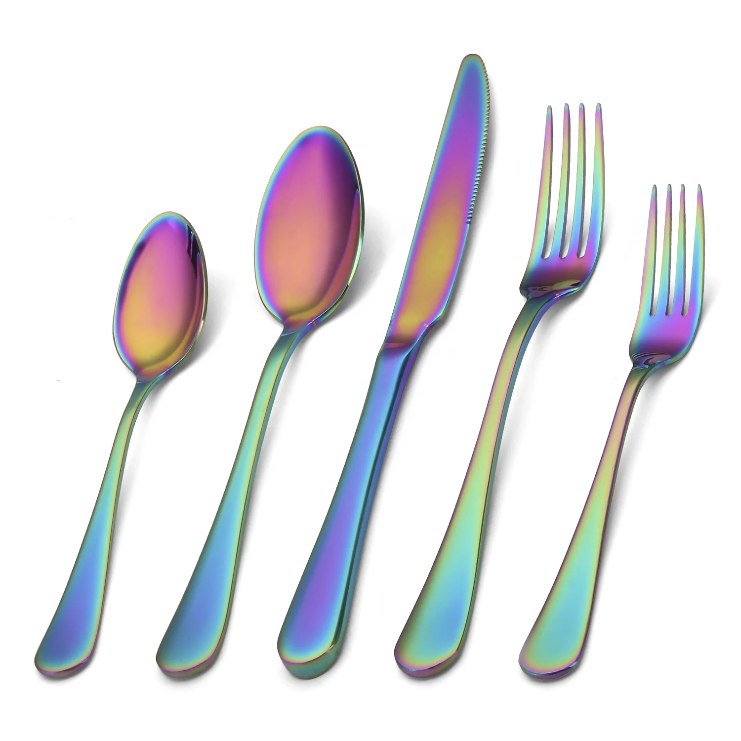 30/24/16 Pieces Gift Box Family Set Stainless Steel Silver Black Gold Copper Rainbow Fatware Sets Cutlery Set For Home Wedding
30/24/16 Pieces Gift Box Family Set Stainless Steel Silver Black Gold Copper Rainbow Fatware Sets Cutlery Set For Home Wedding
