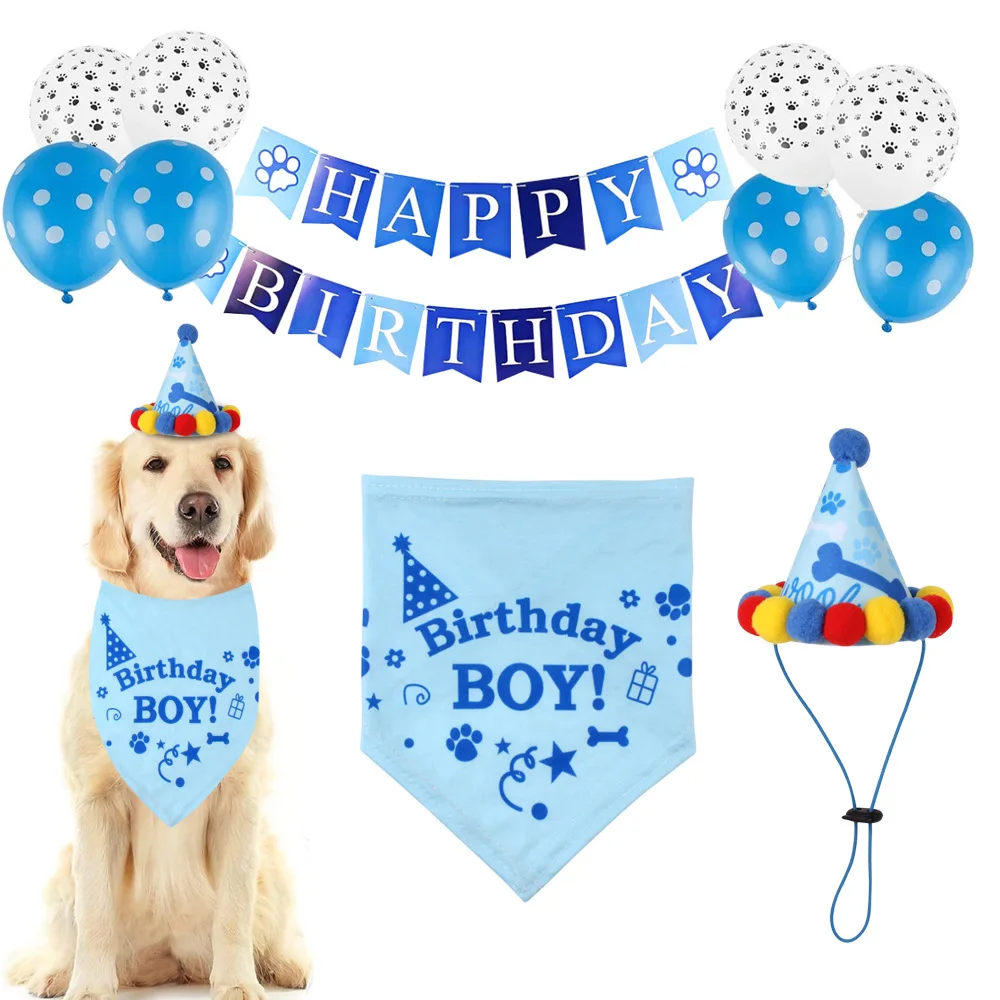 New Style Custom Logo Pet Birthday Hat Bow Tie Letter Pattern Dog Scarf Bandana Bib Pet Triangle Scarf, 2 color
New Style Custom Logo Pet Birthday Hat Bow Tie Letter Pattern Dog Scarf Bandana Bib Pet Triangle Scarf, 2 color