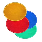 Customized shape round pmma lgp sheet acrylic led light guide panel