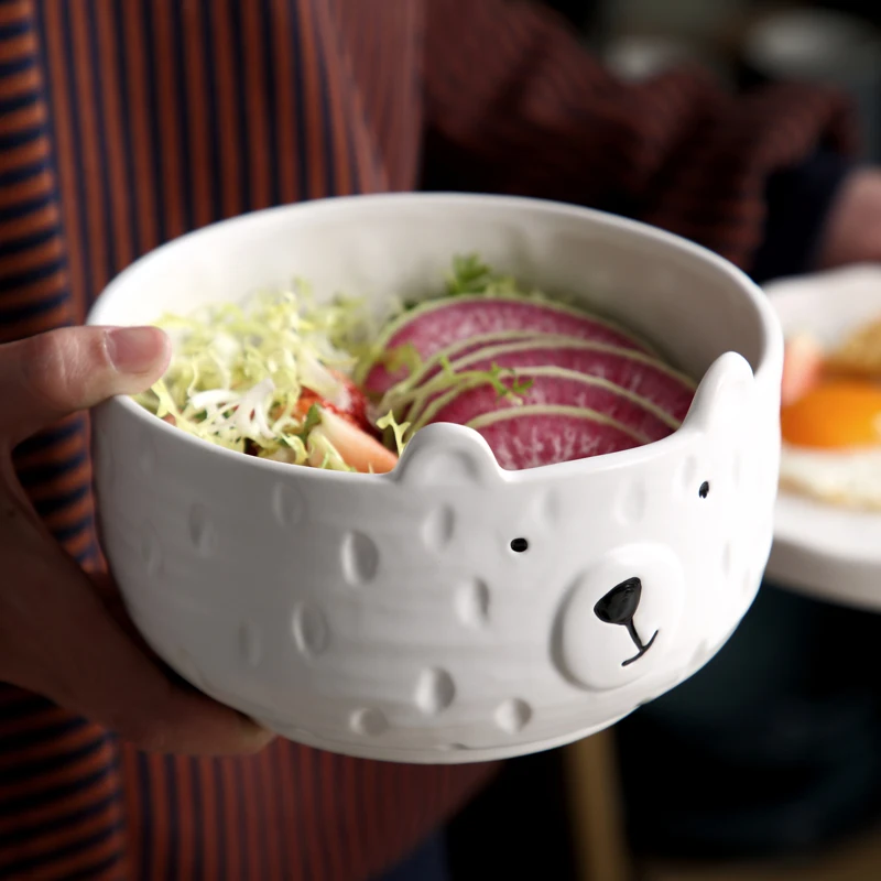 Ice Bear Wholesale Quality White Custom Bear Shape Porcelain Restaurant Ceramic Bowl
Ice Bear Wholesale Quality White Custom Bear Shape Porcelain Restaurant Ceramic Bowl