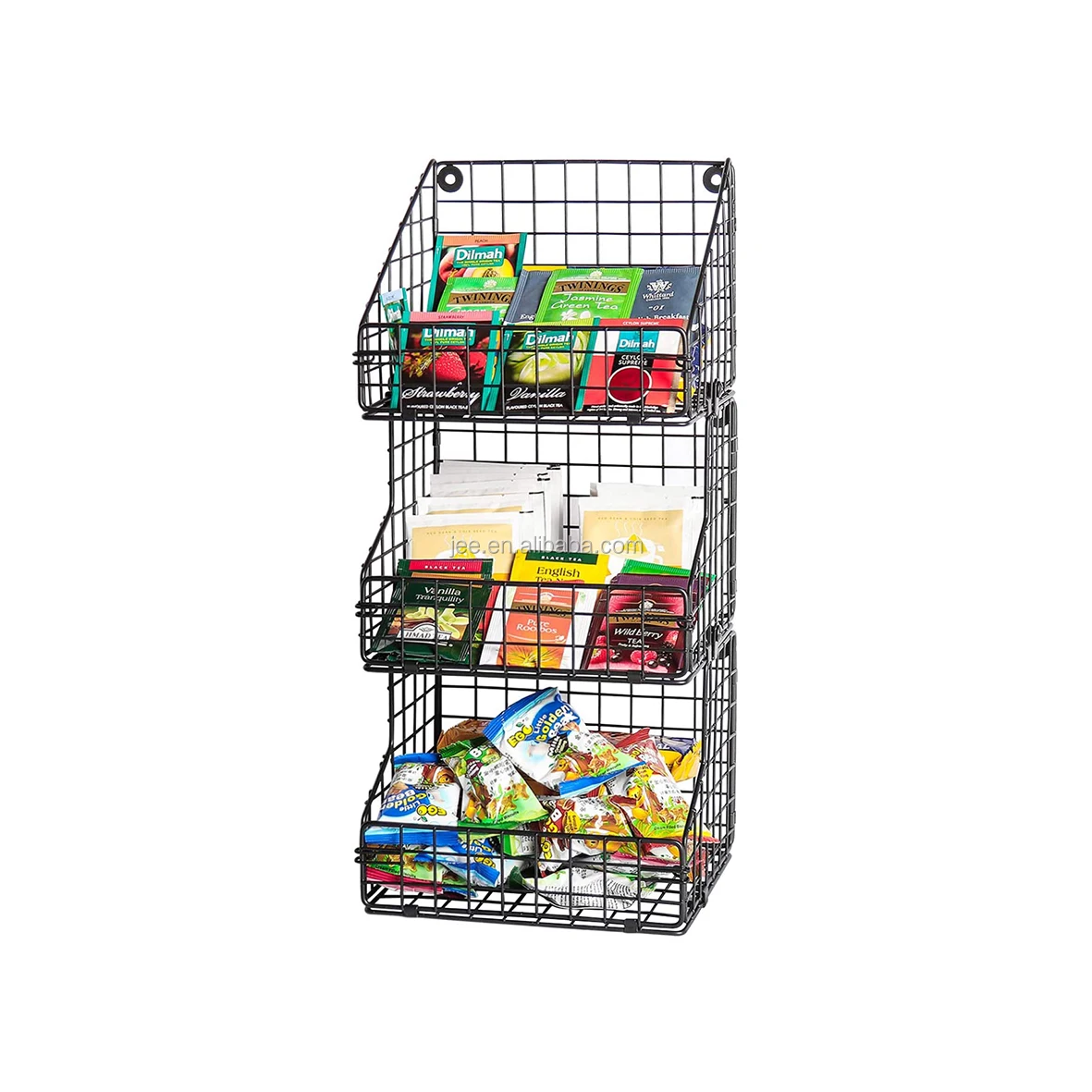Supermarket Stand Wire Snack Display Shelf/candy Display Rack/metal