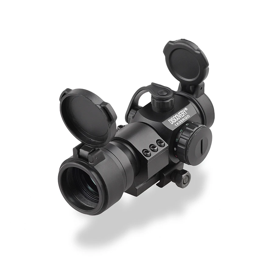 Discovery Red Dot Optic 1X35 RGD Telescope Sight Equipment for Target Shooting with R&G Illumination
Discovery Red Dot Optic 1X35 RGD Telescope Sight Equipment for Target Shooting with R&G Illumination