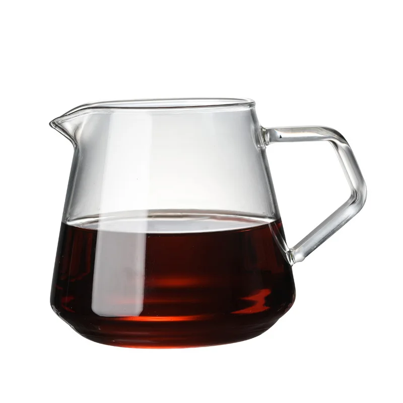 Amazon Hot sale Glass Coffee Server Pour out Coffee Decanter 400ML 650ML Transparent Glass Coffee Pot
Amazon Hot sale Glass Coffee Server Pour out Coffee Decanter 400ML 650ML Transparent Glass Coffee Pot