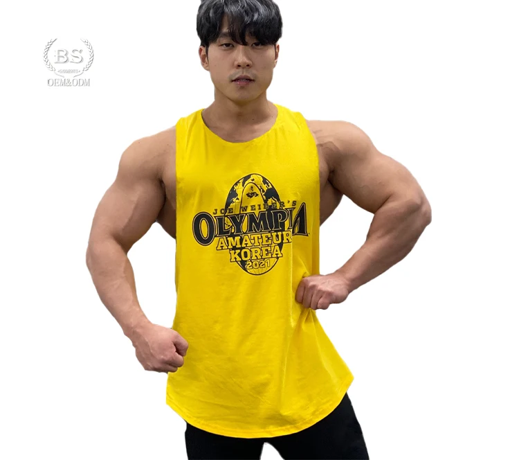 Baisheng High Quality Cotton Solid Colour Breathable Soft Open printed Plus Size mens vest tshirt
Baisheng High Quality Cotton Solid Colour Breathable Soft Open printed Plus Size mens vest tshirt