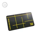 Free design custom shape die cut blank metal business card