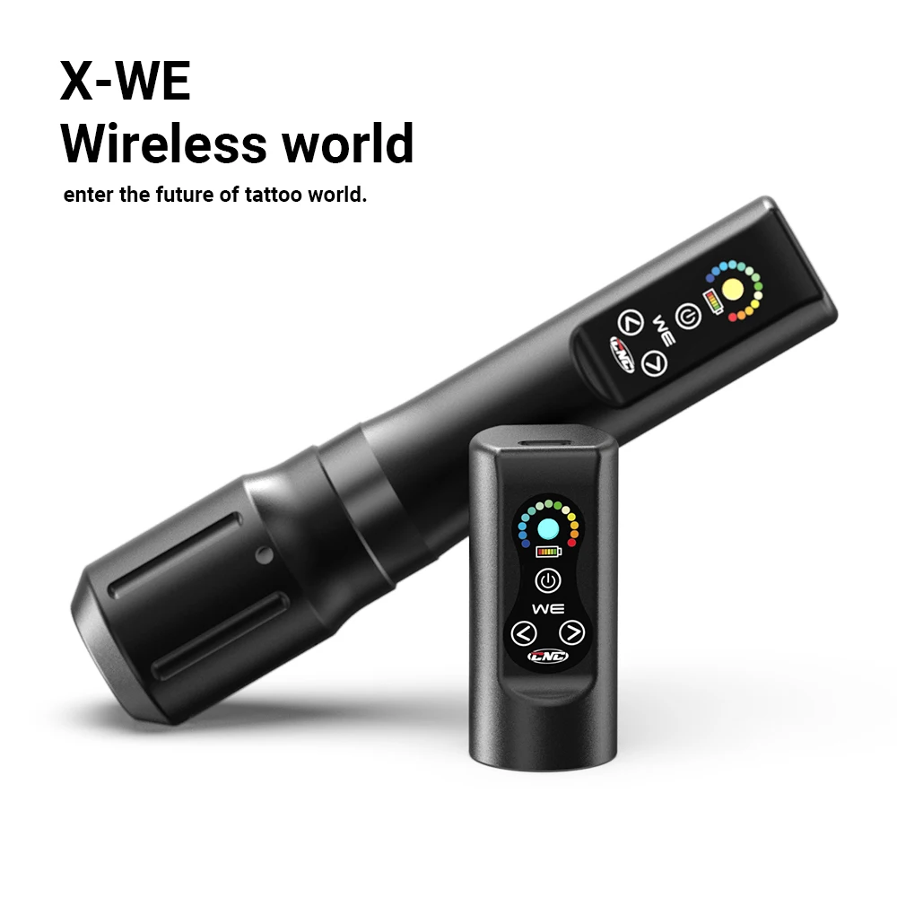 CNC New Professional Wireless Rotary Tattoo Machine Black 900mAh Dual Battery Tattoo Pen
CNC New Professional Wireless Rotary Tattoo Machine Black 900mAh Dual Battery Tattoo Pen
