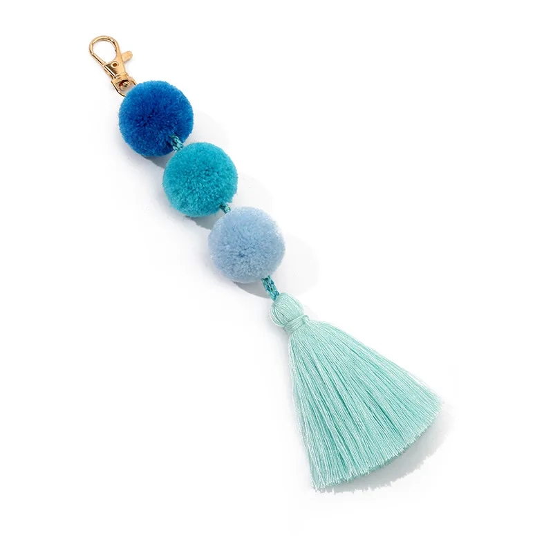 Purse Handbags Bag Decor Charms Pendant Key Ring Colorful Rainbow Boho Long Tassel PomPom Keychain
Purse Handbags Bag Decor Charms Pendant Key Ring Colorful Rainbow Boho Long Tassel PomPom Keychain