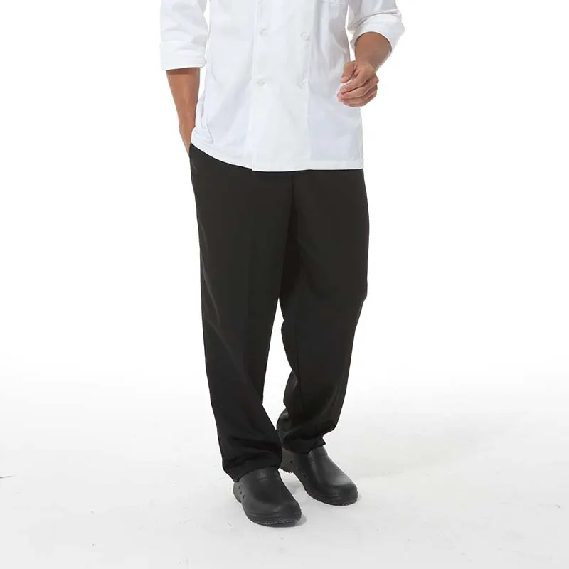 CHECKEDOUT Wholesale high quality black and grey check chef waiter trousers modern kitchen work wear pants
CHECKEDOUT Wholesale high quality black and grey check chef waiter trousers modern kitchen work wear pants