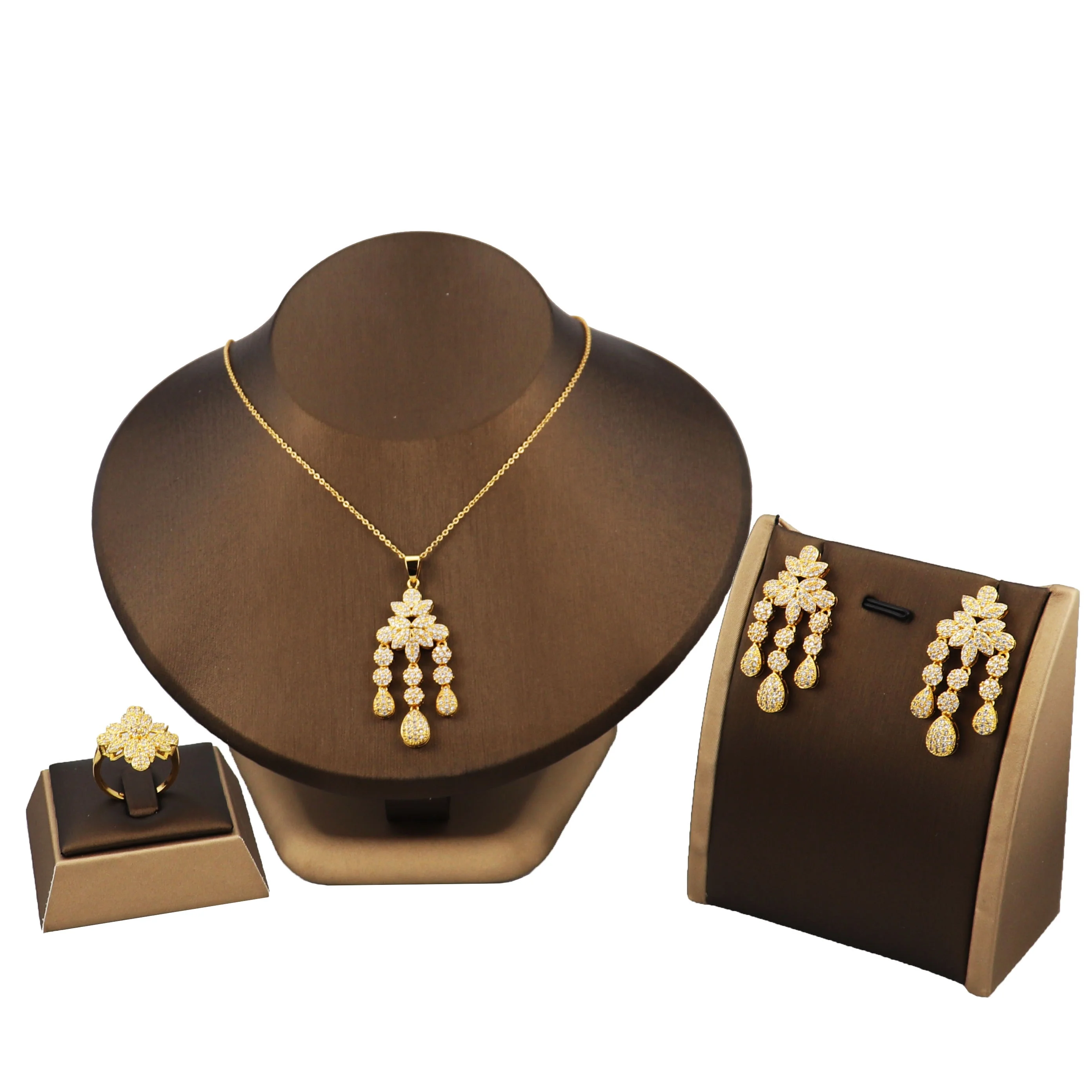 High quality high grade Fashion jewelry new set gold plated shell tree shape zircon set of jewelry christmas jewelry set
High quality high grade Fashion jewelry new set gold plated shell tree shape zircon set of jewelry christmas jewelry set