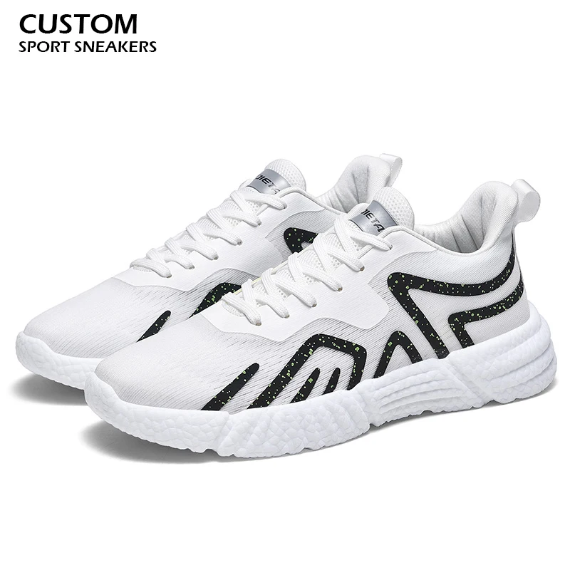Wholesale 2021 Custom Logo Fashion Men's Sport shoes Sneakers EVA Soft Sole Lightweight Men Running Trainers Sneakers
Wholesale 2021 Custom Logo Fashion Men's Sport shoes Sneakers EVA Soft Sole Lightweight Men Running Trainers Sneakers