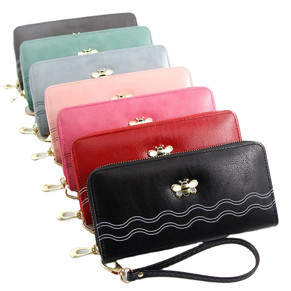 Wholesale New luxury wallet leisure large capacity bag multi function zero ladies long wallet for women purse, Customized color
Wholesale New luxury wallet leisure large capacity bag multi function zero ladies long wallet for women purse, Customized color