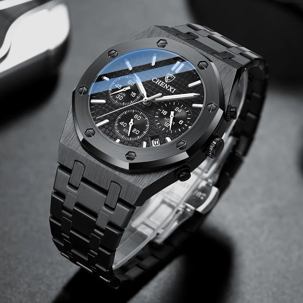 Reloj CHENXI 948 Fashion Business Mens Watches Top Luxury Brand Quartz Watch Men Stainless Steel Waterproof Wristwatch Relogio
Reloj CHENXI 948 Fashion Business Mens Watches Top Luxury Brand Quartz Watch Men Stainless Steel Waterproof Wristwatch Relogio