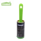 Striped handle lint roller with three 30sheets Sticky paper OPP+card package