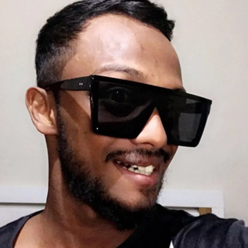 2021 Large Square Sun Glasses Men Women Flat Top Fashion Lens Siamese Sunglasses, Pictures show
2021 Large Square Sun Glasses Men Women Flat Top Fashion Lens Siamese Sunglasses, Pictures show