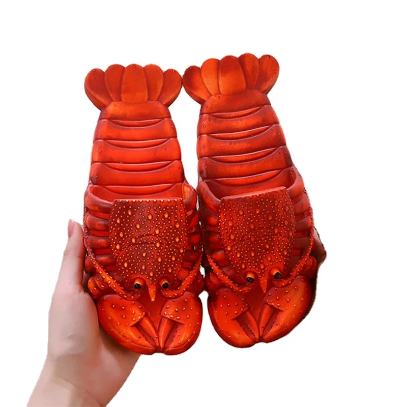 Unisex Lobster Shoes Pool Beach Party Shoes Fish Slippers Funny Sandals Lobster Slippers For Women Men & Kid, Red , orange , green , wine red
Unisex Lobster Shoes Pool Beach Party Shoes Fish Slippers Funny Sandals Lobster Slippers For Women Men & Kid, Red , orange , green , wine red