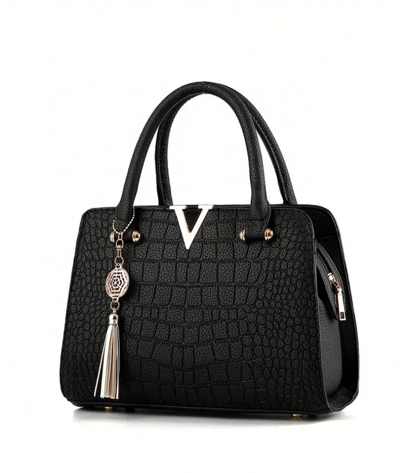 Crossbody Shoulder Bags Ladies Tassel Crocodile Pattern Women Big Hand Bags Alligator Handbag Big Hand Bags, 4 colors
Crossbody Shoulder Bags Ladies Tassel Crocodile Pattern Women Big Hand Bags Alligator Handbag Big Hand Bags, 4 colors