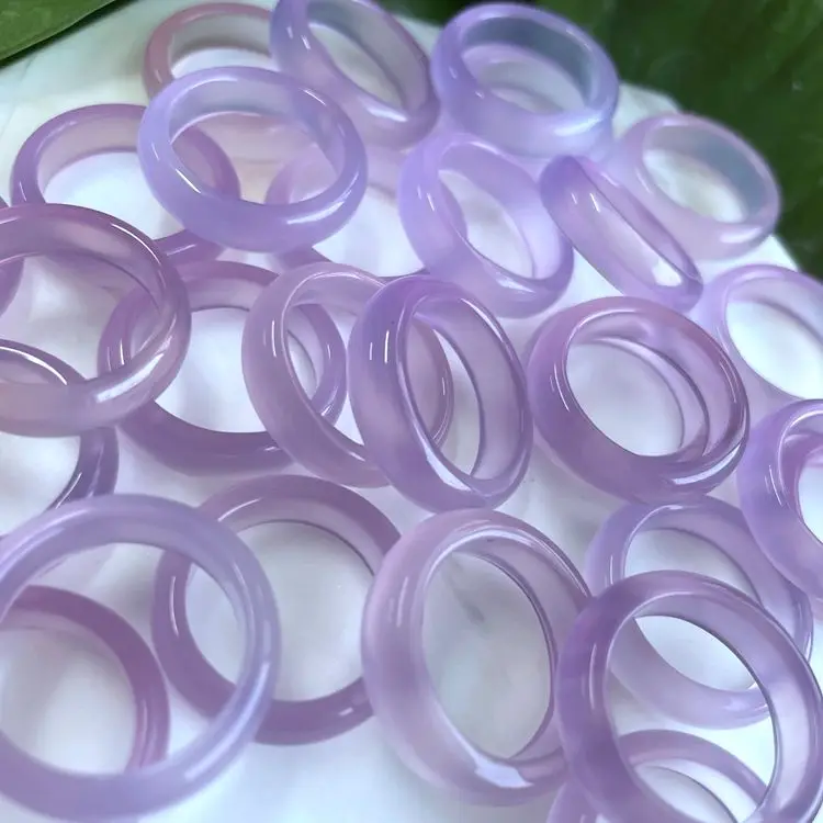 2021 Trend Style Cheap lavender Jade Rings Natural Stone real Jade Ring for Women And Men
2021 Trend Style Cheap lavender Jade Rings Natural Stone real Jade Ring for Women And Men