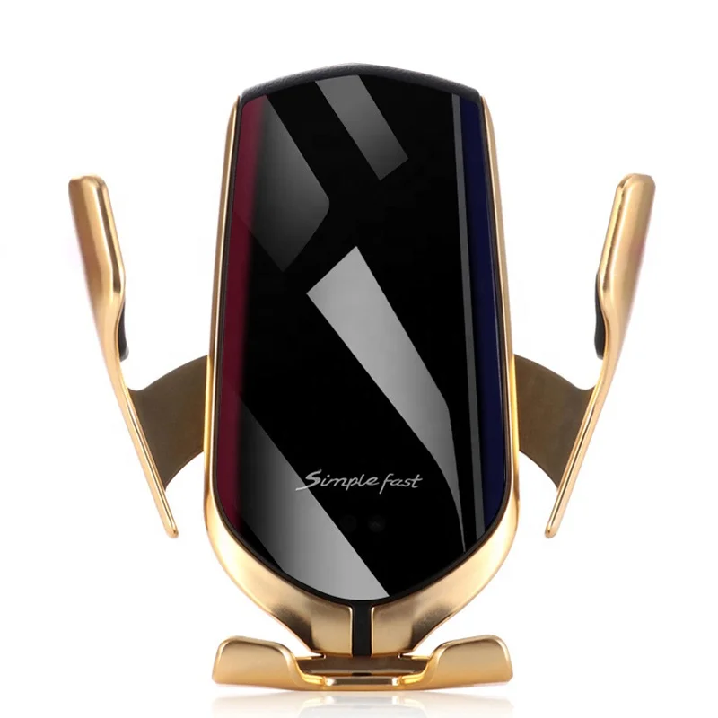 Phone Holder Wireless Charging Infrared Sensor For Huawei For Xiaomi 2020 New Product R1 Car Charger, Silver/golden
Phone Holder Wireless Charging Infrared Sensor For Huawei For Xiaomi 2020 New Product R1 Car Charger, Silver/golden