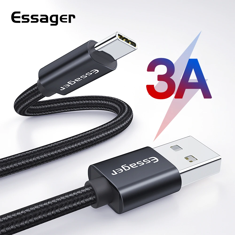 USB Type C Cable 3A Fast Charging USB C Cord For Samsung S30 Xiaomi Oneplus Huawei Fast Charger Nylon Braid Cables
USB Type C Cable 3A Fast Charging USB C Cord For Samsung S30 Xiaomi Oneplus Huawei Fast Charger Nylon Braid Cables