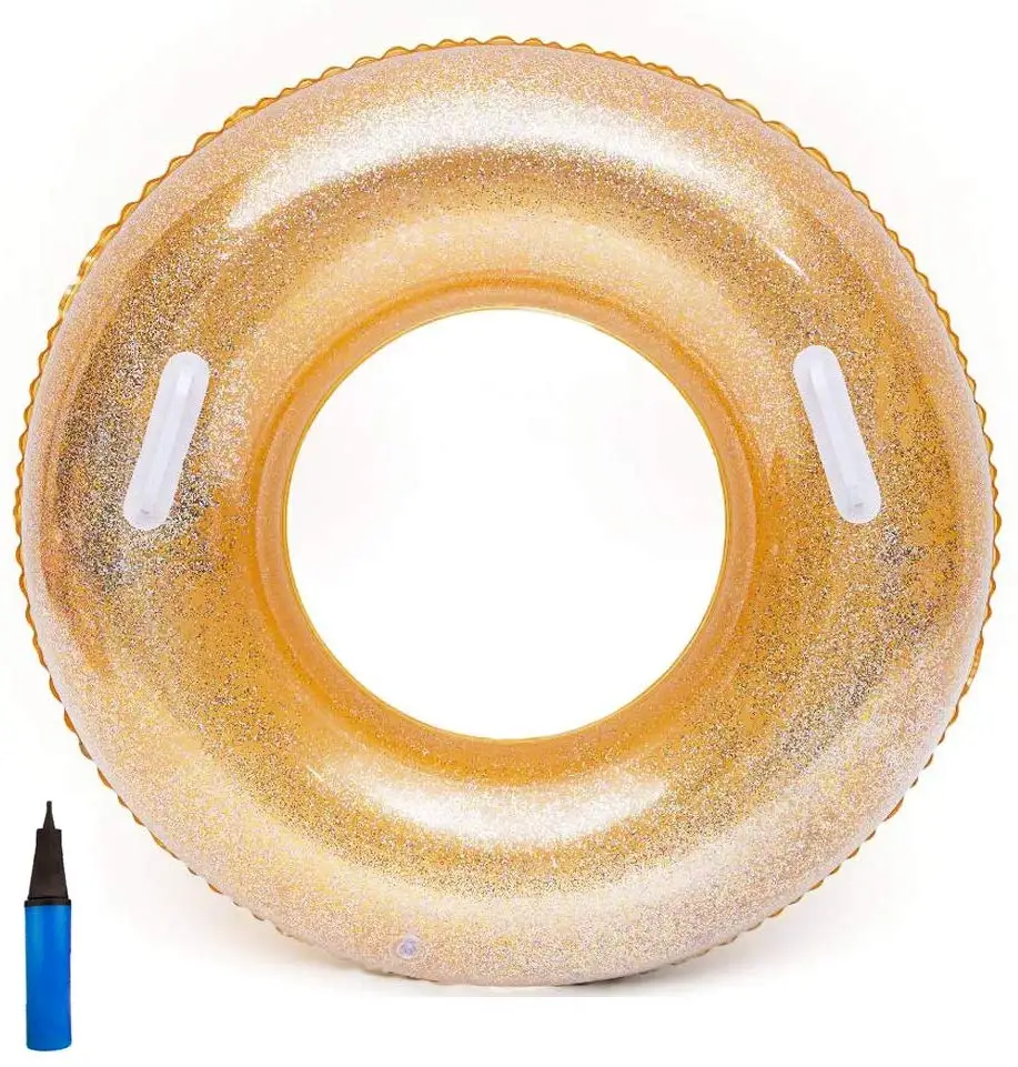 Easy Inflatable PVC Glitter Swim Ring Kid Toy Swim Pool For Summer Fun, Customized color
Easy Inflatable PVC Glitter Swim Ring Kid Toy Swim Pool For Summer Fun, Customized color