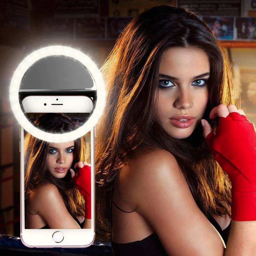USB Rechargeable 36 LED Selfie Mobile Phone Ringlight, Clip On Portable Fill Lamp for Video Beauty Makeup Live
USB Rechargeable 36 LED Selfie Mobile Phone Ringlight, Clip On Portable Fill Lamp for Video Beauty Makeup Live