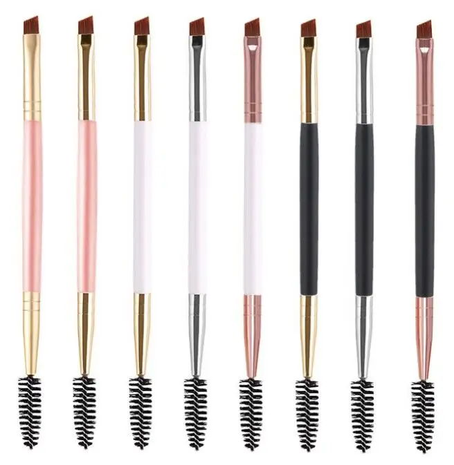 Double sided eyebrow brush and eyelash comb angled eyebrow brush makeup tool kits brow
Double sided eyebrow brush and eyelash comb angled eyebrow brush makeup tool kits brow