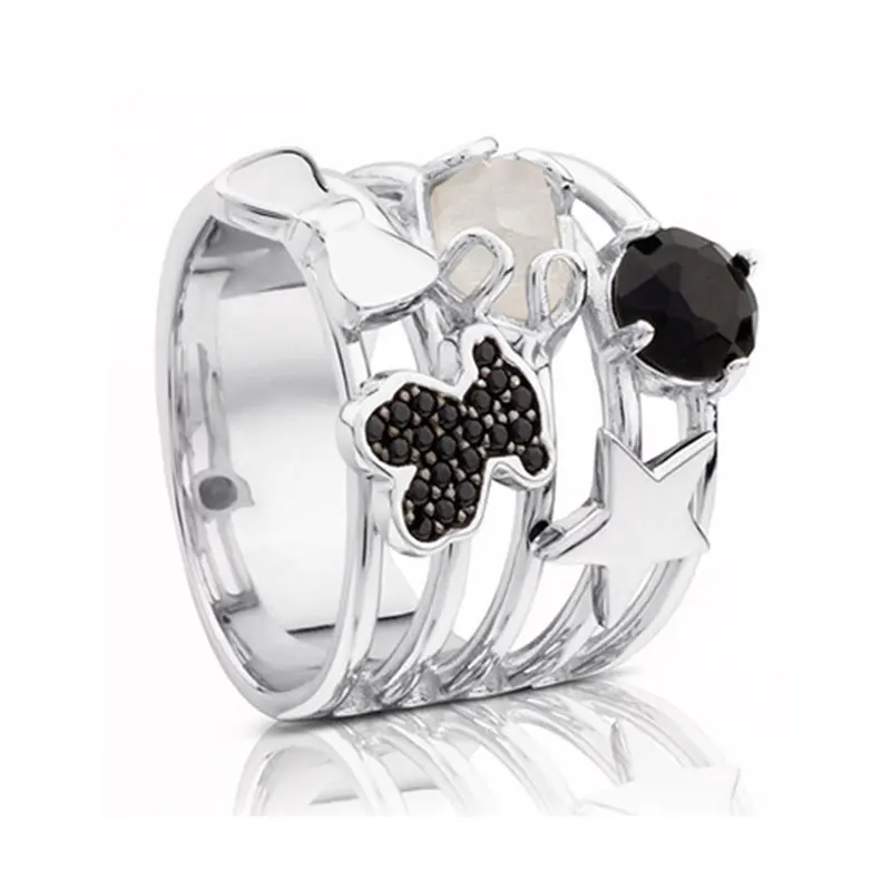 2021 newest fashion unique classic zircon ring lady bear silver jewelry for touses women
2021 newest fashion unique classic zircon ring lady bear silver jewelry for touses women