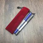 Custom Multi Style Black Velvet Drawstring Pen Pouch