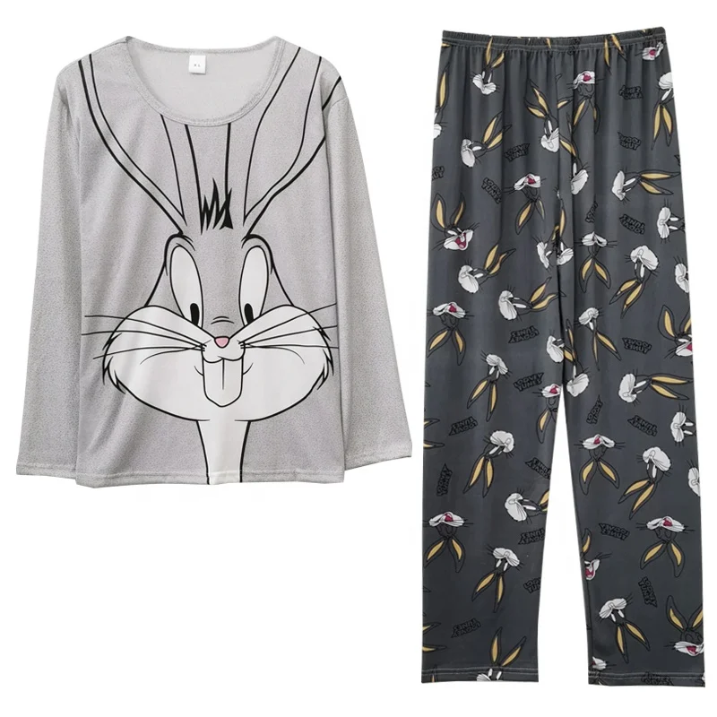 Ladies pajamas Spring and Autumn long sleeve spring and autumn winter can go out two pieces round collar lovely leisure ladies h
Ladies pajamas Spring and Autumn long sleeve spring and autumn winter can go out two pieces round collar lovely leisure ladies h