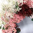 Door Holiday Green Flower Artificial Wreath For All Season
