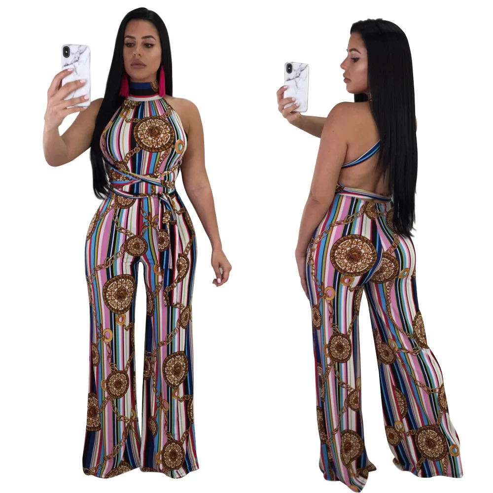 New Design Print Jumpsuit One Piece Sexy Sleeveless Rompers 2021 Fashion Sumer Jumpsuits
New Design Print Jumpsuit One Piece Sexy Sleeveless Rompers 2021 Fashion Sumer Jumpsuits