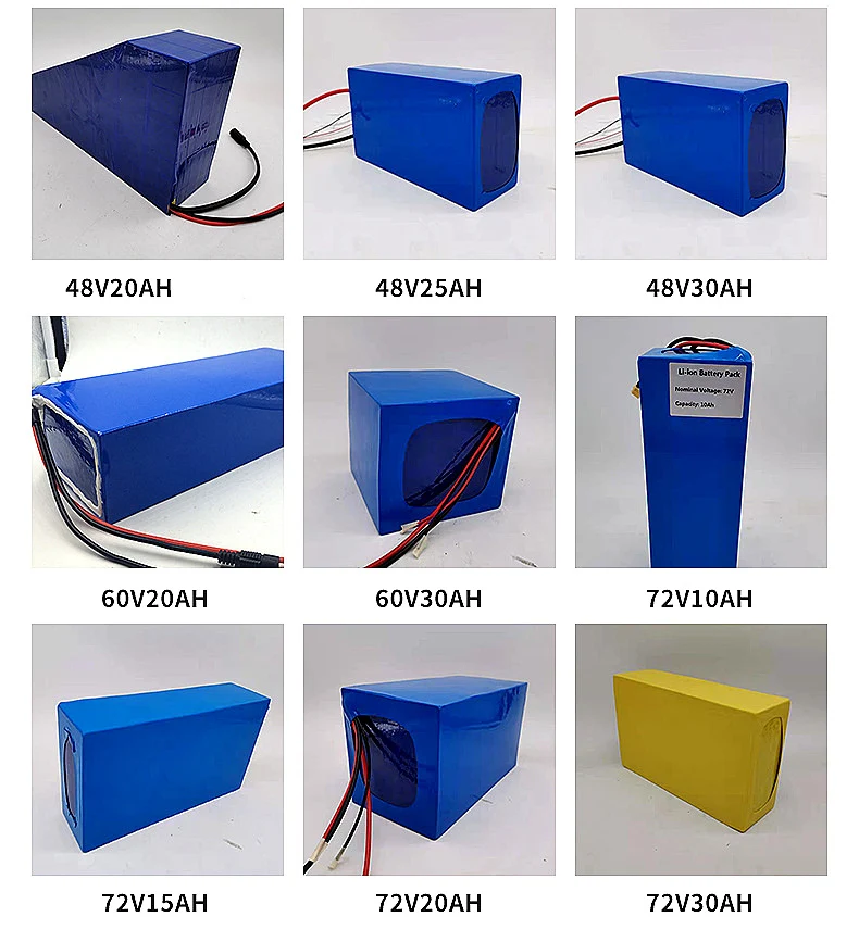 Lithium battery 12V 24V 36V 48V 5AH 10AH 15AH 20AH 25AH 100AH battery pack