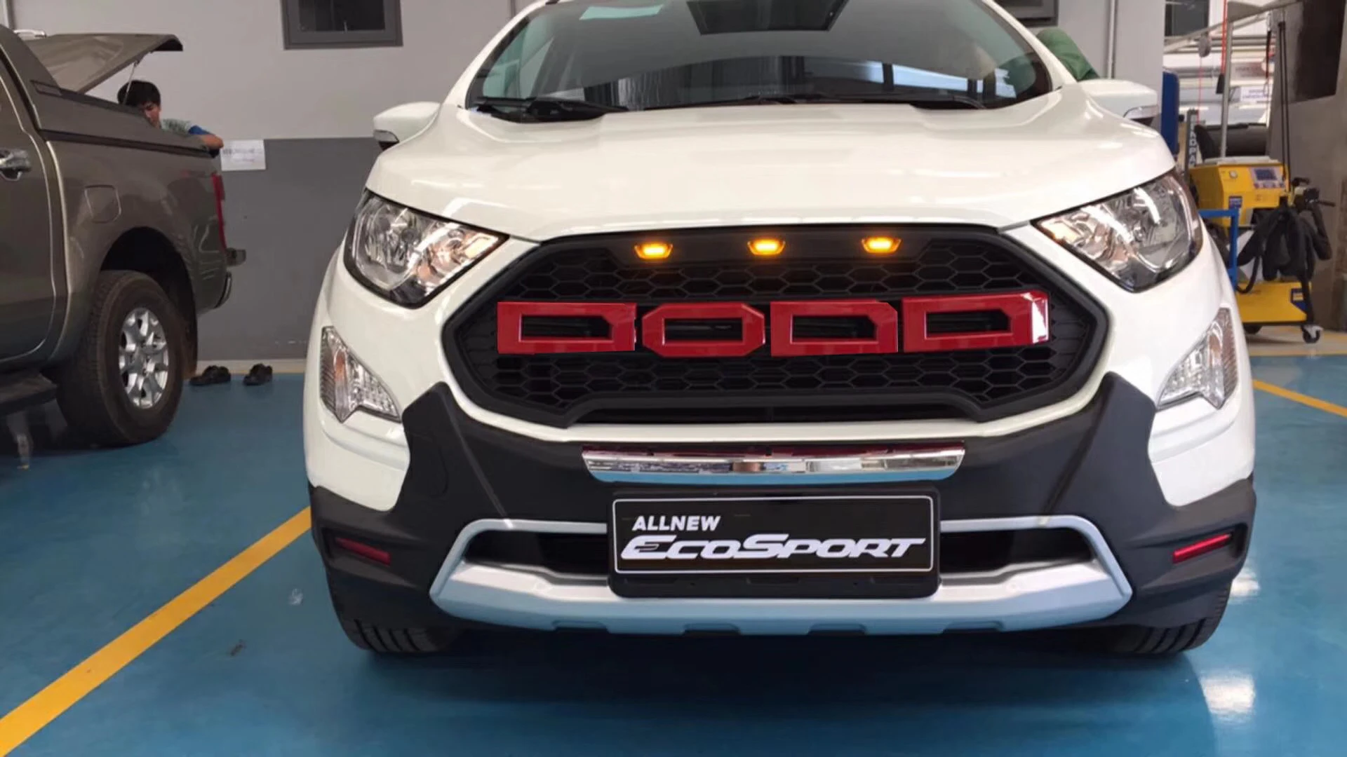 product front bumper center grill factory style fit for ford ecosport 2016 2019-59