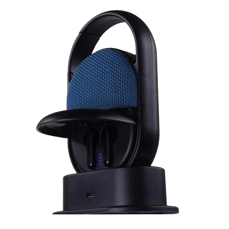 New Amazon Product Speaker Built-in TWS Earbuds With Wireless Charging bock Portable Phone Speaker
New Amazon Product Speaker Built-in TWS Earbuds With Wireless Charging bock Portable Phone Speaker