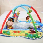 Wholesale kids play mat polyester play mat for babies Crawling Activity Gym