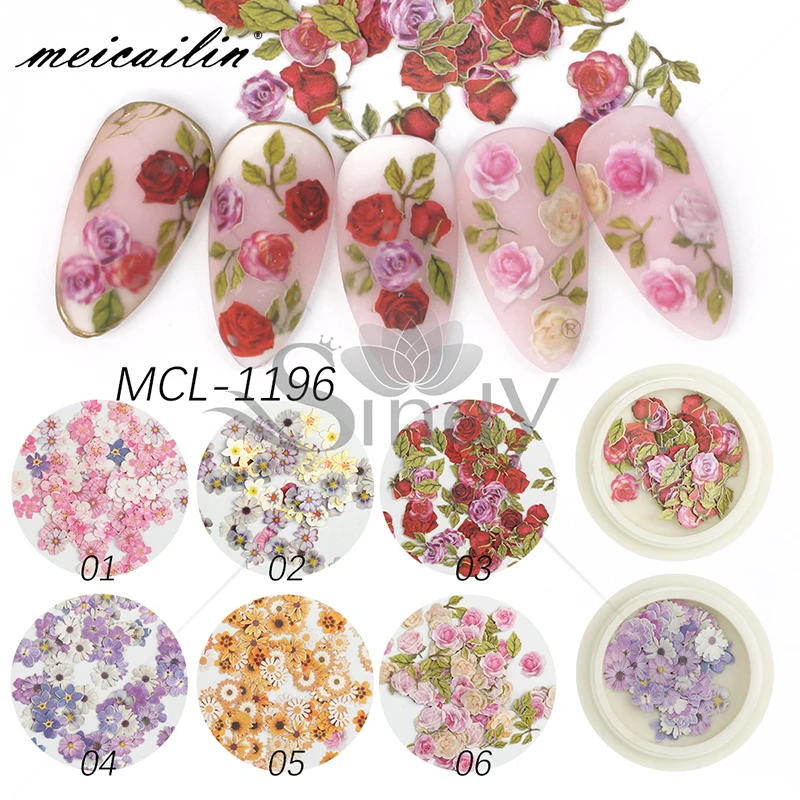 Hot sales Colorful 3D flower nail sequin nail art decoration for nail products salon cosmetics, 6 colors
Hot sales Colorful 3D flower nail sequin nail art decoration for nail products salon cosmetics, 6 colors