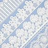 100% cotton embroidery for sexy trimming bra decorative frock embroidery garments chemical lace trim