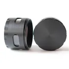 Wholesale 4 piece Useful Smoking Accessories manual cylinder device tobacco auxiliary herb grinder