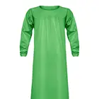 Durable Long Sleeve Chemical Heat Protective Lab Bulk Acid Proof Resistance Water Full Length Bib Apron